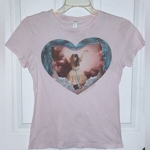 Melanie Martinez Light Pink  Band Tee Junior Women's Size Small